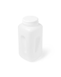 United Scientific Supply Bottle,Square,Wide Mouth