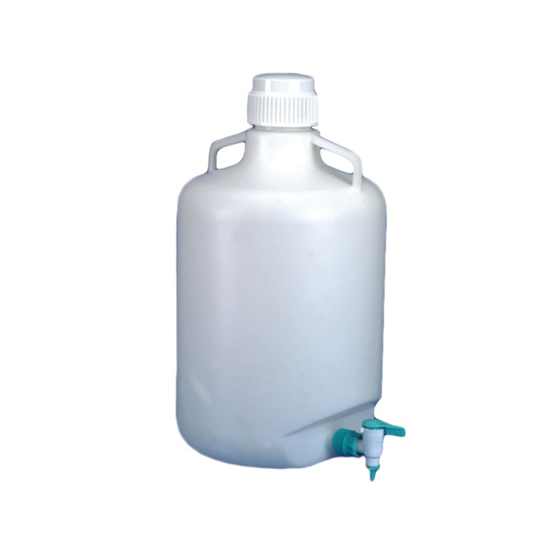 United Scientific Carboy W/ Stopcock, Pp, 10-Liter