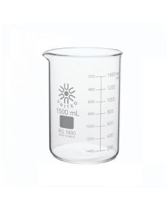United Scientific Supply Beakers Low Form Beaker, 1500mL Vol
