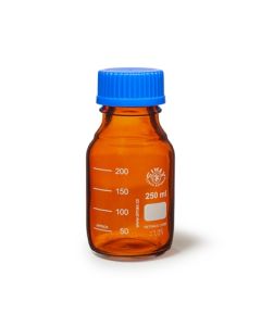 United Scientific Supply MediaStorage Bottles,Amber
