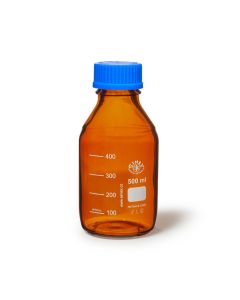 United Scientific Supply MediaStorage Bottles,Amber