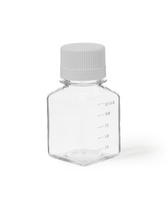 United Scientific UniStore™ Sterile Media Bottles, PETG, 125 mL, Cs/48