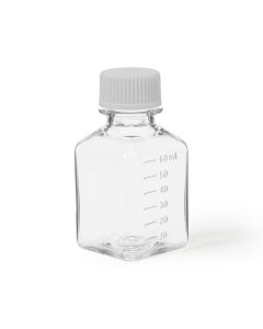 United Scientific UniStore™ Sterile Media Bottles, PETG, 60 mL, Cs/96