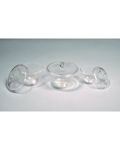 United Scientific Supply Crucibles,Glass,150Ml (Lid