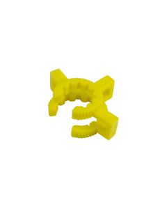 United Scientific Clips For Jointed Glassware, Polypropylene, Size 14, Yellow