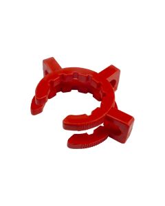 United Scientific Clips For Jointed Glassware, Polypropylene,, Size 29, Red