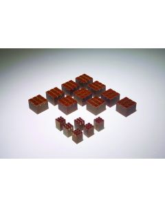 United Scientific Supply Embedding Blocks,1 X 1 X