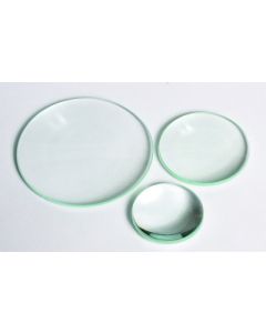 United Scientific Supply Double Convex Lens,Glass