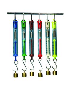 United Scientific Supply Set Of 6 Spring Scales (One