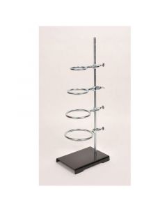 United Scientific Supply Support Stand & Ring Set, 9in L Plate