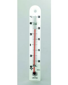 United Scientific Supply Plastic-Backed Thermometer
