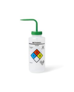 United Scientific UniSafe™ Methanol Vented Wash Bottle, , 1000 mL, Pack of 4, LDPE