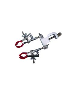 United Scientific Double Burette Clamp, Stainless Steel