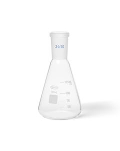 United Scientific Erlenmeyer Flasks, With Joint, 125 mL, Joint Size 24/40