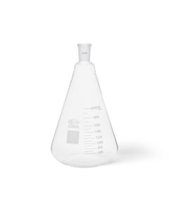 United Scientific Erlenmeyer Flasks, With Joint, 2000 mL, Joint Size 24/40