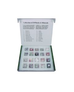 United Scientific Collection Of 20 Rocks-Minerals