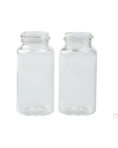Qorpak 27.5 X 57mm 20 Ml Clear Scintillation Vial With 22-400 Neck Finish, Vial Only