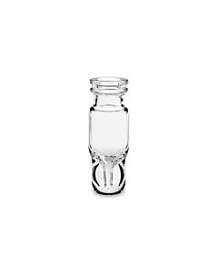 Waters Deactivated Clear Glass 12 x 32 mm Snap Neck Total Recovery Vial, 1 mL Volume, 100/pk