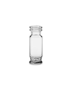 Waters Deactivated Clear Glass 12 x 32 mm Snap Neck Max Recovery Vial, 1.5 mL Volume, 100/pk