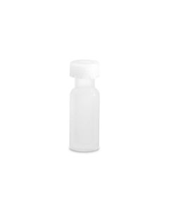 Waters Polypropylene 12 x 32 mm Screw Neck Vial, with Polyethylene Septumless Cap, 700 µL Volume, 100/pk