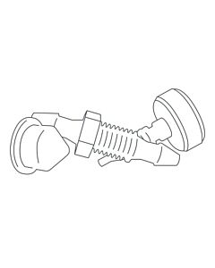 Waters Female Luer Plug 100/Pkg, Vacuum Manifold Accessories
