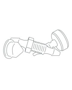 Waters Zenfit assembly, capillary and fittings, 75µm x 14"