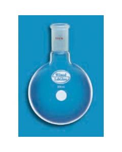Wilmad Flask, 250 Ml Capacity, Round Bottom Type, Number Of Neck: 1, 24/40 Standard Taper Joint: