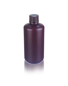 DWK WHEATON® Leak Resistant Bottle, 1000mL, Amber, HDPE, 38-430