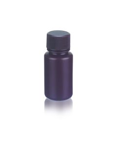 DWK WHEATON® Leak Resistant Bottle, 60mL, Amber, HDPE, 28-410