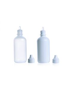 DWK WHEATON® Dropping Bottle Tip and Cap, White, 3 mL