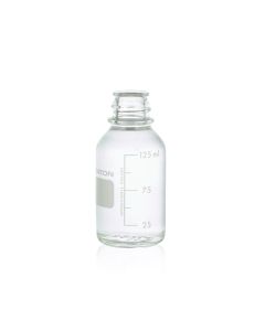 DWK WHEATON® Safety Coated Media / Lab Bottle, 125 mL