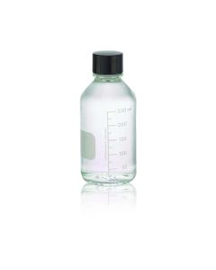 DWK WHEATON® Media / Lab Bottle, Rubber Lined Phenolic Cap, 250 mL