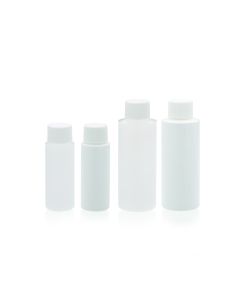 DWK WHEATON® Cylinder Round Bottle, Natural, 30 mL, LDPE Foam, Case of 72