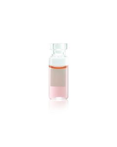 DWK WHEATON® Standard Opening Crimp Vial 12 x 32mm, Clear, With Writing Patch