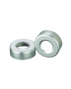 DWK Wheaton Unlined Aluminum Seal, 20mm, Natural, Open Top