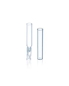 DWK WHEATON® ABC VIALS™ 12 x 32, Limited Volume Inserts, Glass Insert With Top Spring