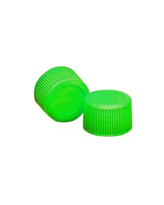 DWK WHEATON® Linerless Leak Resistant Screw Cap, Green, 20-410