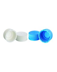 DWK WHEATON® Lab 45™ Accessory, Replacement Cap, Blue Polypropylene Cap With Sealing Ring