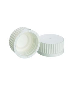 DWK WHEATON® Lab 45™ Accessory, Replacement Cap, White Polypropylene Cap With Sealing Ring