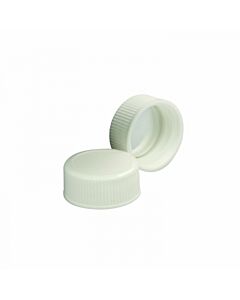DWK WHEATON® Liquid Scintillation Vial Screw Cap, Polyethylene Disc, 24-400