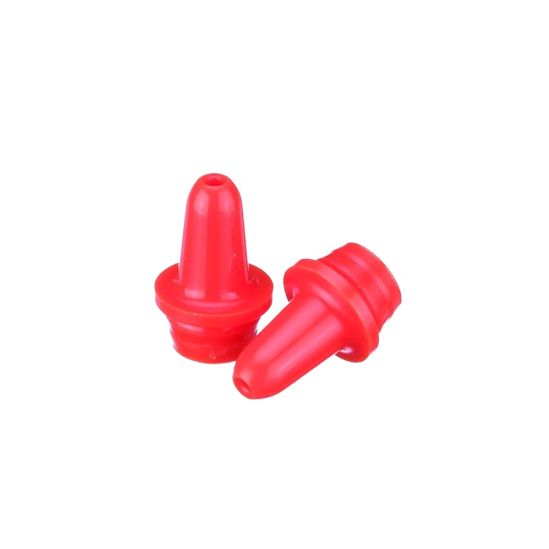 DWK WHEATON® Extended Controlled Dropper Tip, 13mm, Orange, Case of 100