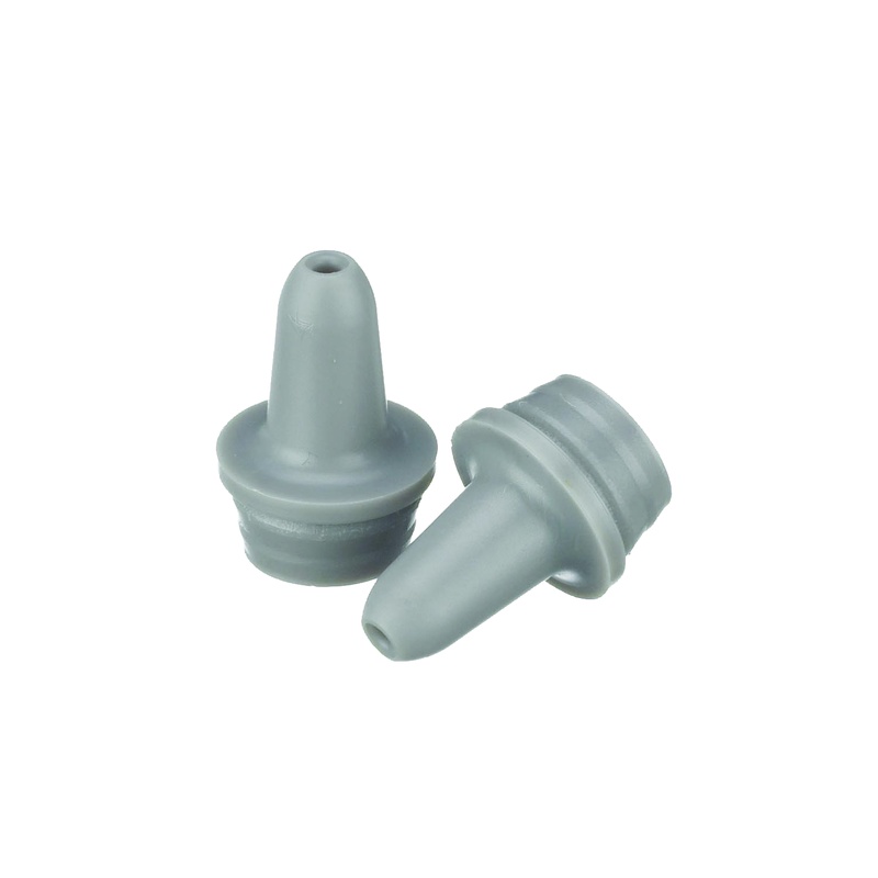 DWK WHEATON® Extended Controlled Dropper Tip, 15mm, Gray, Case of 100