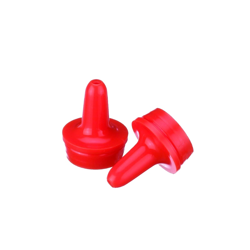 DWK WHEATON® Extended Controlled Dropper Tip, 20mm, Orange, Case of 100