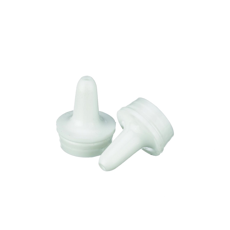 DWK WHEATON® Extended Controlled Dropper Tip, 20mm, White, Case of 100