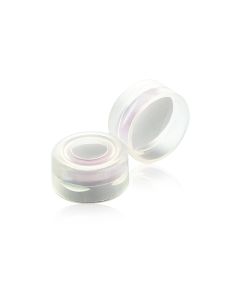 DWK WHEATON® 11mm Snap Caps, With PTFE / Silicone Septa, Natural Cap With Cross Slit
