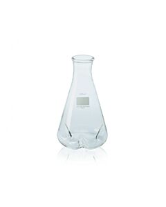DWK WHEATON® Glass Shake Flask, With Three Baffles, 125 mL