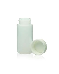 DWK WHEATON® Liquid Scintillation HDPE Vials, Caps Packaged Separately, PP Cap, Foamed Polyethylene, Case of 500, 20 mL