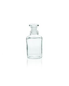 DWK WHEATON® Glass Dropping bottle With glass stopper, Clear, 100 mL