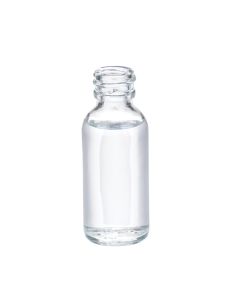 DWK WHEATON® Boston Round Bottle, 1oz, clear, without cap, case of 432
