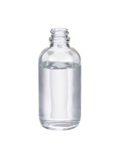 DWK WHEATON® Boston Round Bottle, 4oz, clear, without cap, case of 160